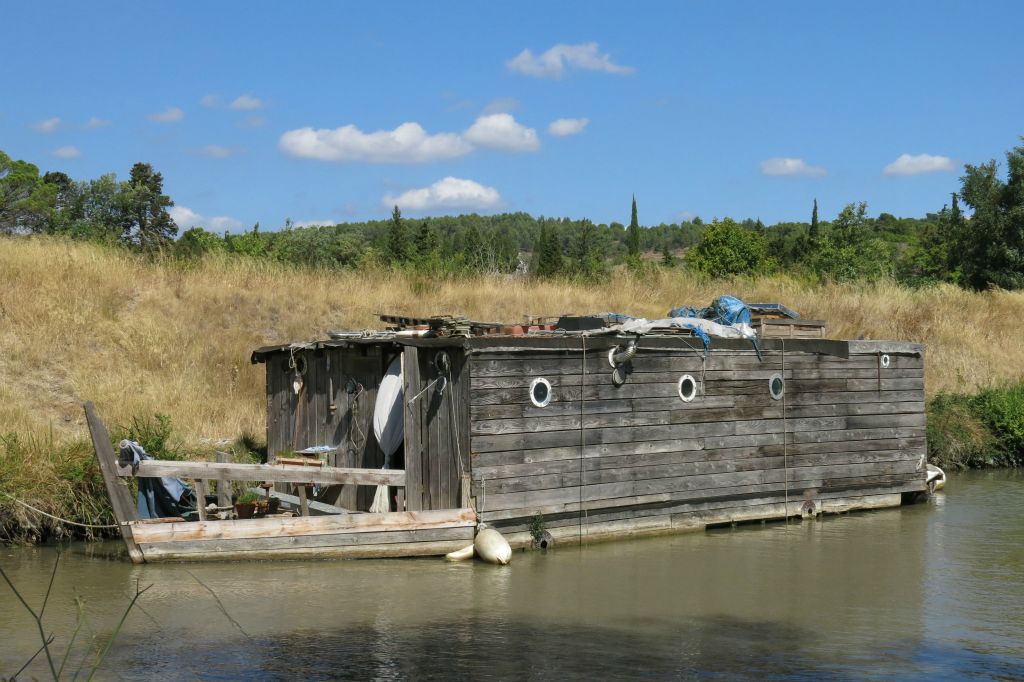 Péniche rustique